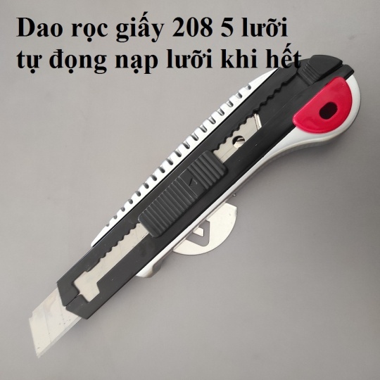 DAO RỌC GIẤY 5 LƯỠI TỰ ĐỘNG THAY KHI HẾT