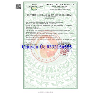 Men Vi Sinh Optibac Tím 30v