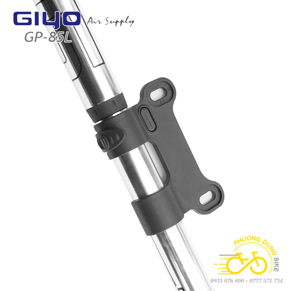 Bơm mini cao cấp xe đạp GIYO GP-85L