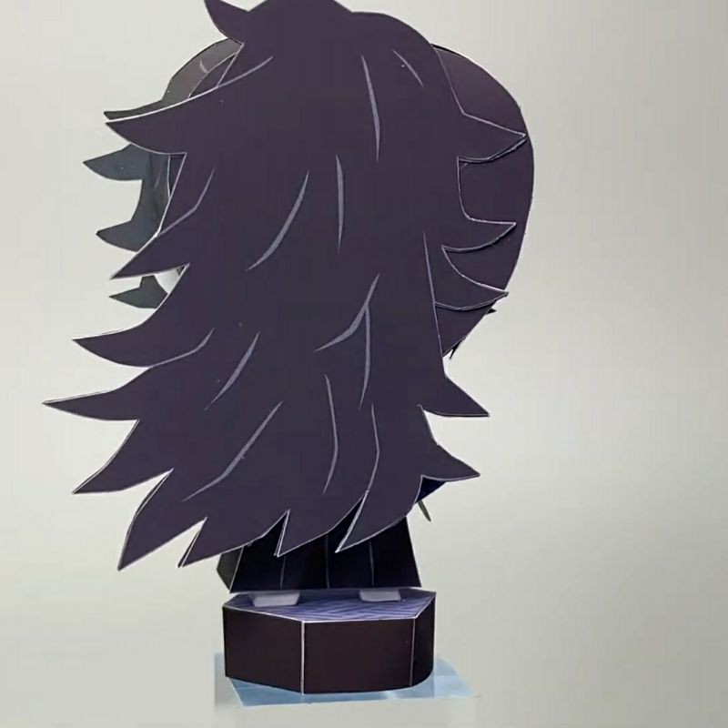 Mô hình giấy anime Thượng Huyền Nhất Kokushibou