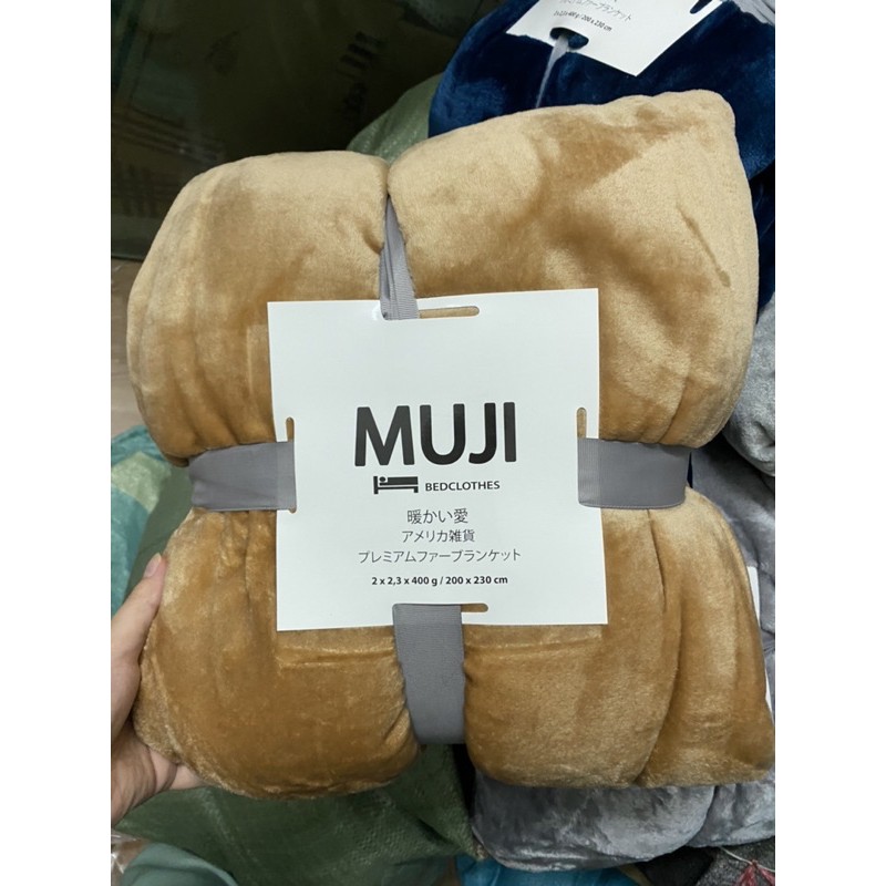CHĂN TUYẾT MUJI XUẤT NHẬT SIÊU MỀM MỊN