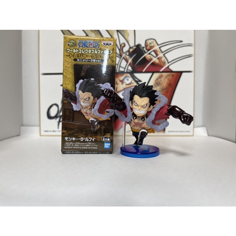 Mô hình wcf one piece chính hãng nhật bản Luffy gear 4