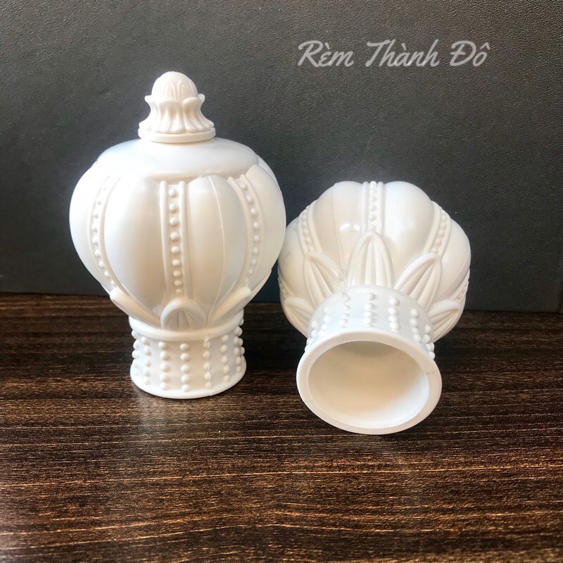 Đầu trụ rèm / đầu chụp cây rèm hàng loại 1