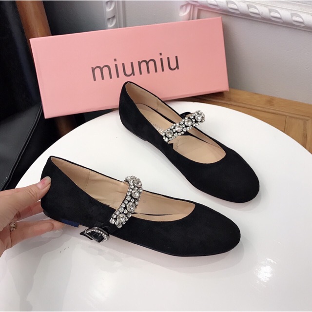Giày miu miu quai đá hàng đẹp