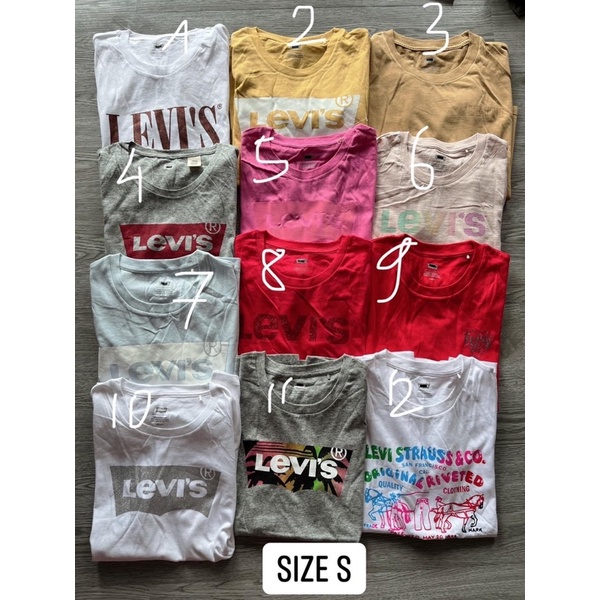 Áo cotton giấy levis nữ
