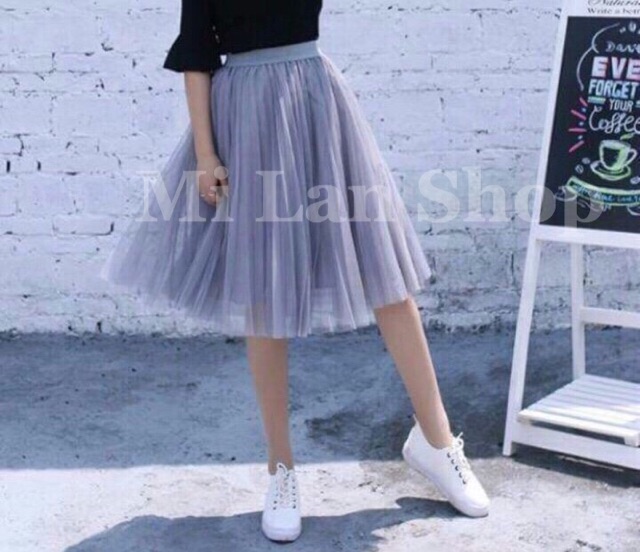 Chân váy tutu công chúa 65cm loại 4 lớp & 3 lớp chất đẹp