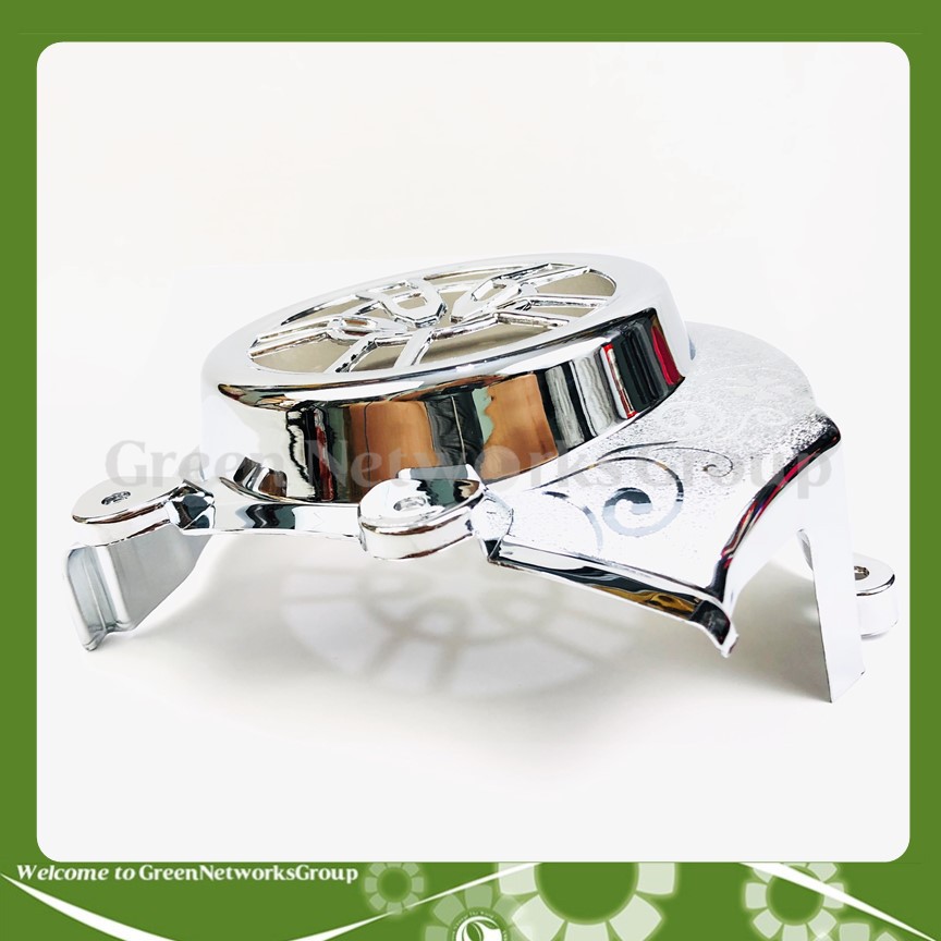 Ốp quạt gió Vision 2014-2019 mạ xi Niken Greennetworks