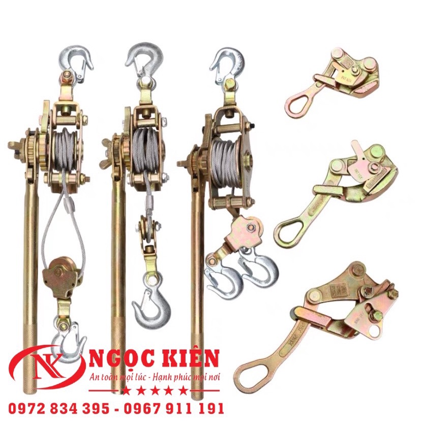 Palang lắc cáp 1-3 tấn,Pa Lăng Lắc Cáp -Palang lắc cáp NGK 1-3tấn - Palang lắc tay