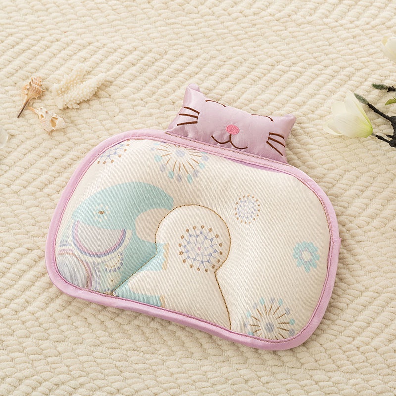 Gối Cotton Nguyên Chất Thoáng Khí Chống Sinh Trùng Có Thể Giặt Sạch 24 Giờ Dành Cho Trẻ Sơ Sinh 0 1 0 6