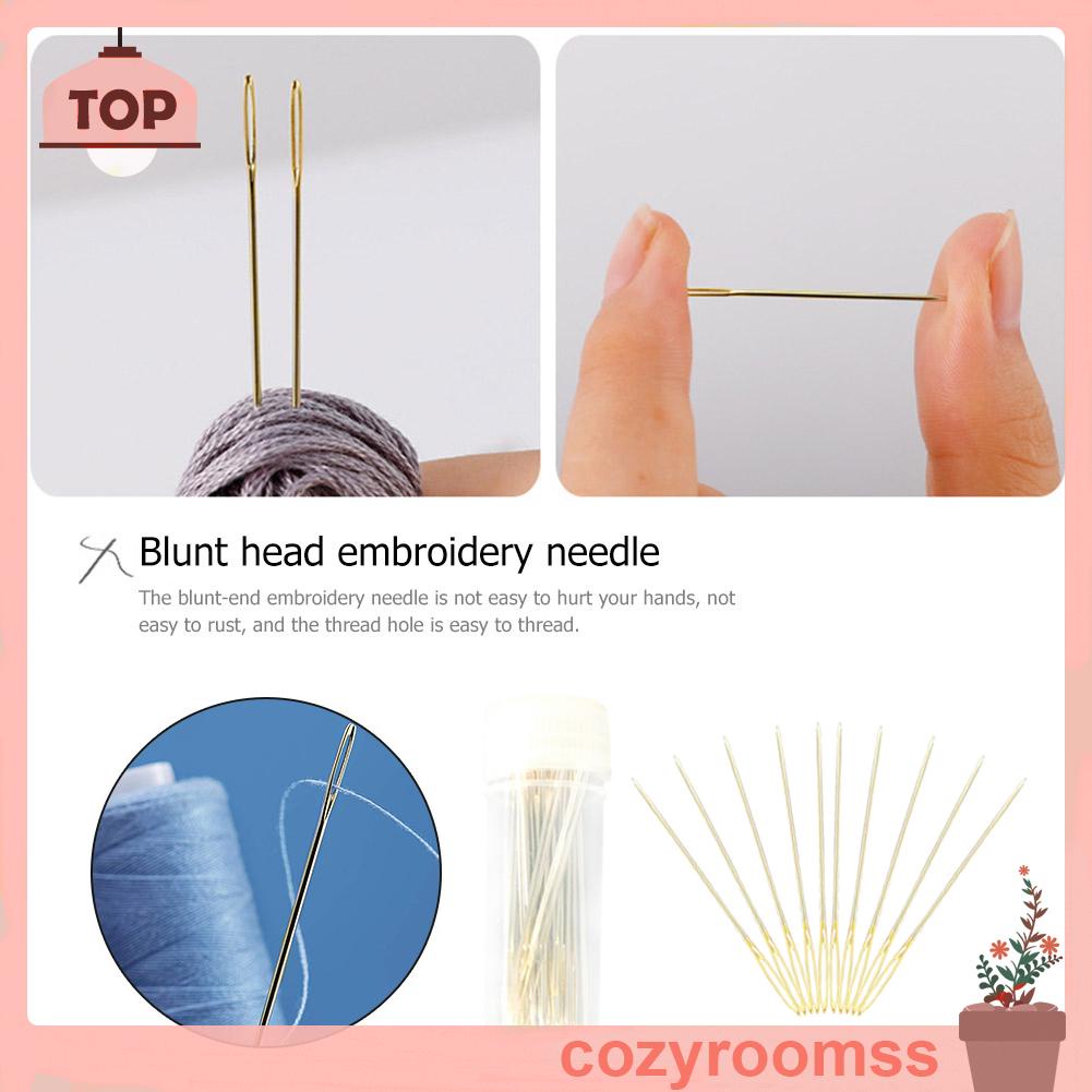 Bộ 10 Kim Thêu Thủ Công Chất Lượng Cao