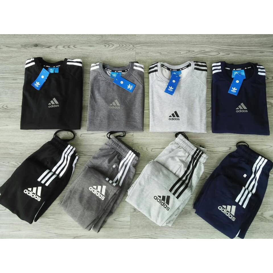 Bộ thể thao nam cổ tròn das