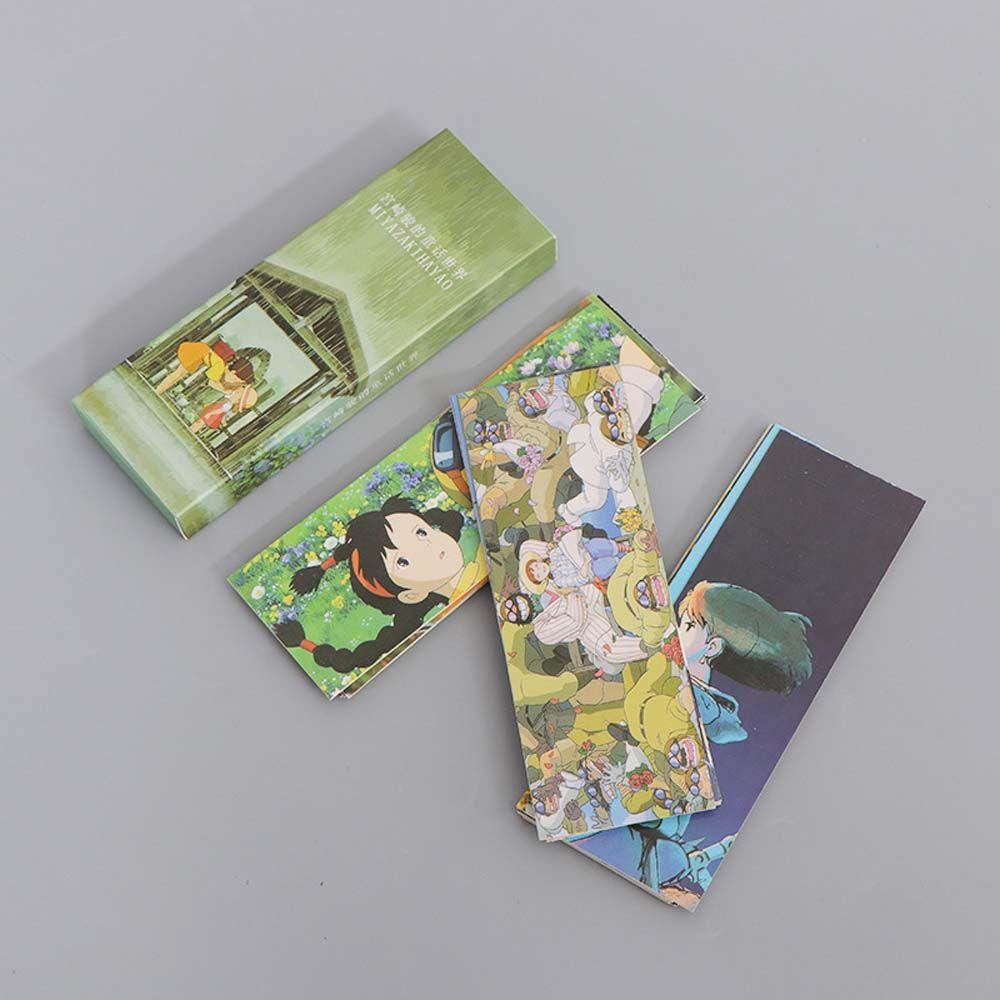 Preston Bookmark Trang Hình Tranh Sơn Dầu Cổ Tích Hayao Miyazaki Van Gogh Dễ Thương Làm Quà Tặng Cho Học Sinh