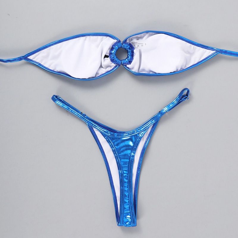 Bikini Quay Khoen Nhũ Bóng Metallic Swimwear | BigBuy360 - bigbuy360.vn