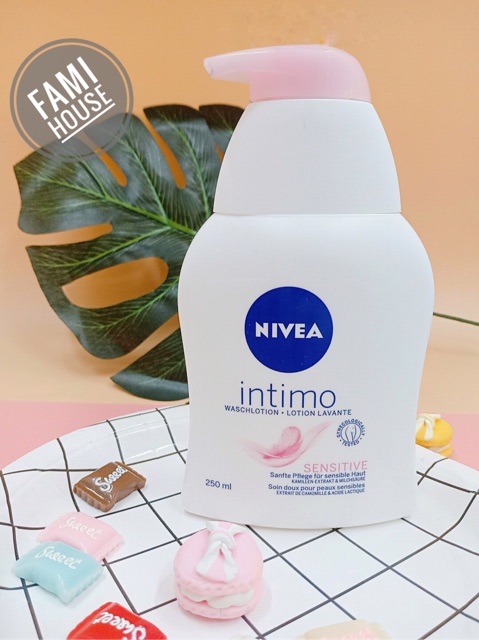 [Có bill] Dung dịch vệ sinh phụ nữ NIVEA INTIMO Đức