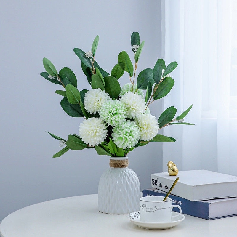 Lọ hoa bồ công anh 8 bông trang trí phòng làm việc, phòng khách, p ngủ,....