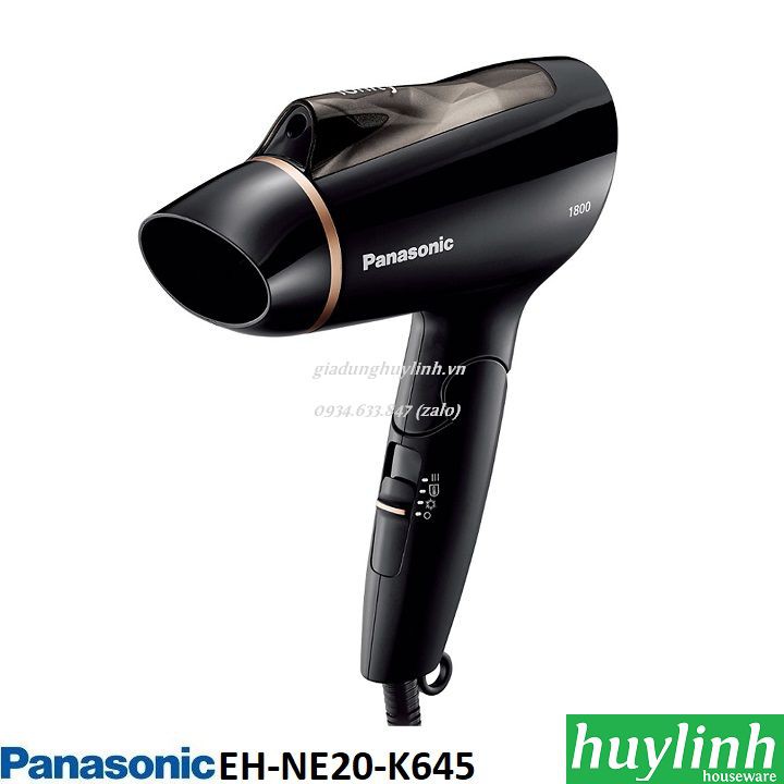 Máy sấy tóc Panasonic EH-NE20-K645 - 1800W - Thái Lan - Chính hãng