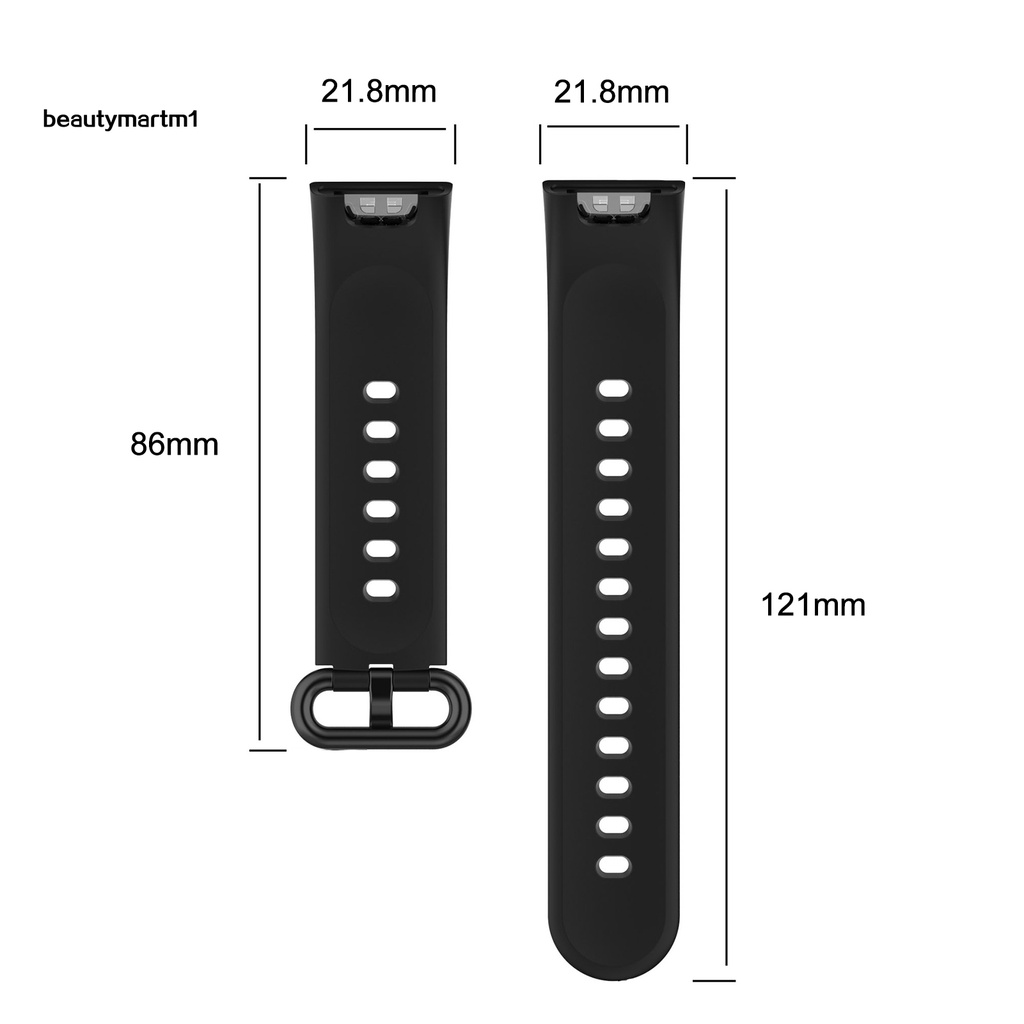 Dây Đeo Silicone Mềm Chống Nước Cho Đồng Hồ Thông Minh Redmi Watch 2 Lite / Watch 2 Beautymartm1