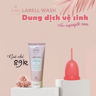 Dung Dịch Vệ Sinh Cốc Nguyệt San Labell 50ML, Tiệt Trùng Cốc, Làm Sạch