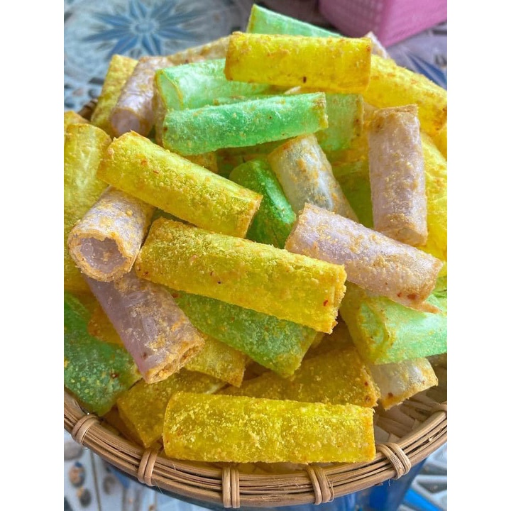 Cuộn pho mai đa sắc 500gr
