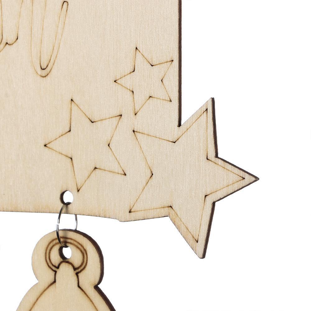 Lồng Đèn Gỗ Treo Trang Trí Nhà Cửa / Tiệc Cưới DIY