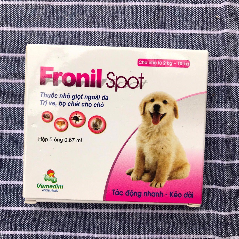 Nhỏ Gáy Fronil Spot trị ve, rận cho chó - Timo Petshop