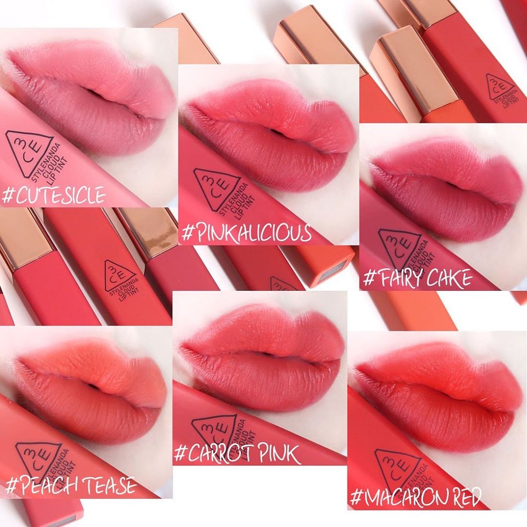 SON KEM LÌ 3CE CLOUD LIP TINT HÀN QUỐC