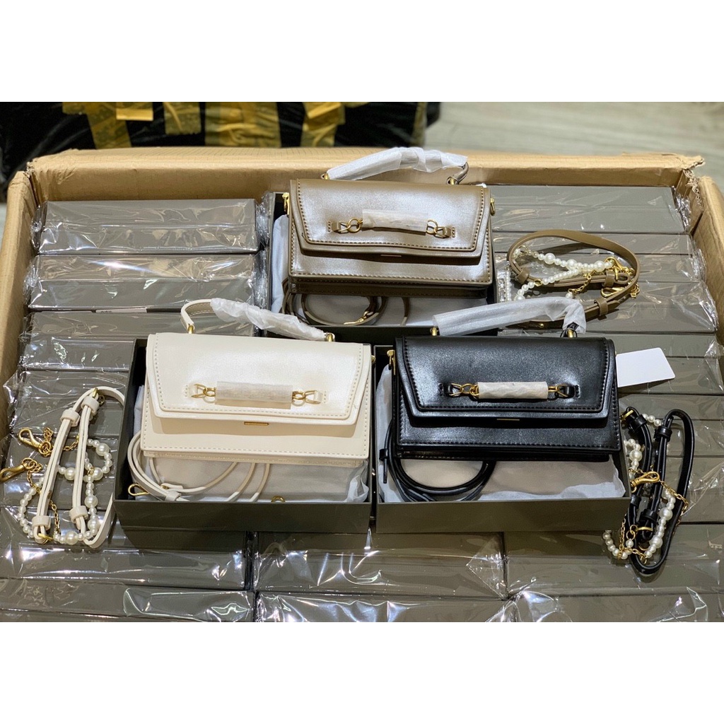 túi xách tay + đeo chéo nữ Ck6-10701130  đủ màu auth tuồn