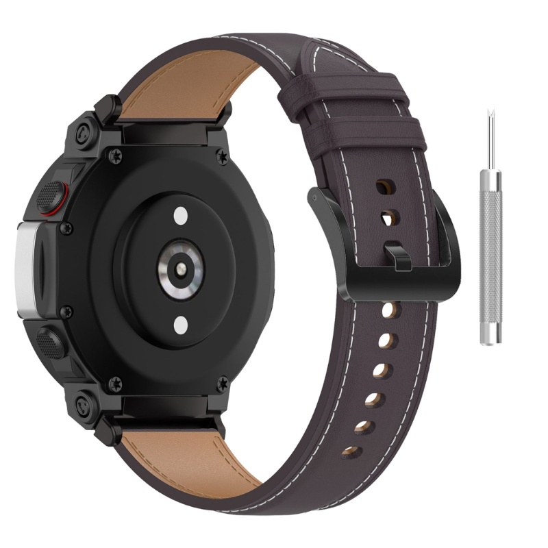 [3C] Dây Đồng Hồ Da 25mm Cho T Rex2