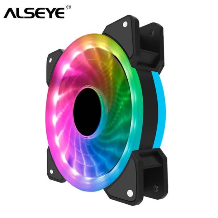Vỏ Bảo Vệ Quạt Tản Nhiệt 12cm Kèm 15 Đèn Led Rgb