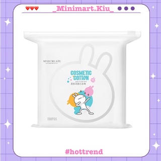 Bông tẩy trang Maycreate 150 miếng Soft Close Skin
