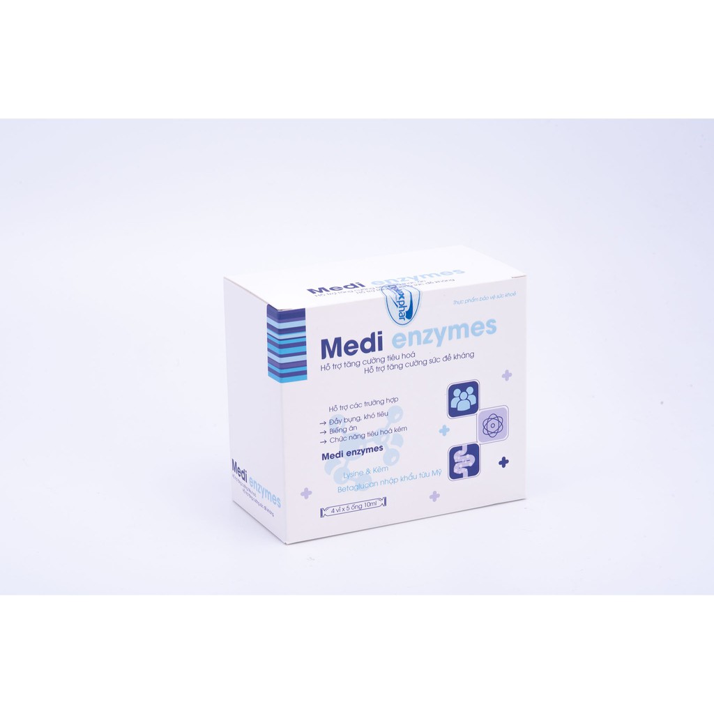 Si rô Medi Enzymes ( hộp 20 ống )
