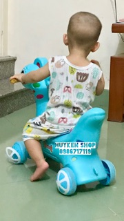 Bộ ba lỗ cotton giấy siêu mỏng mát cho bé