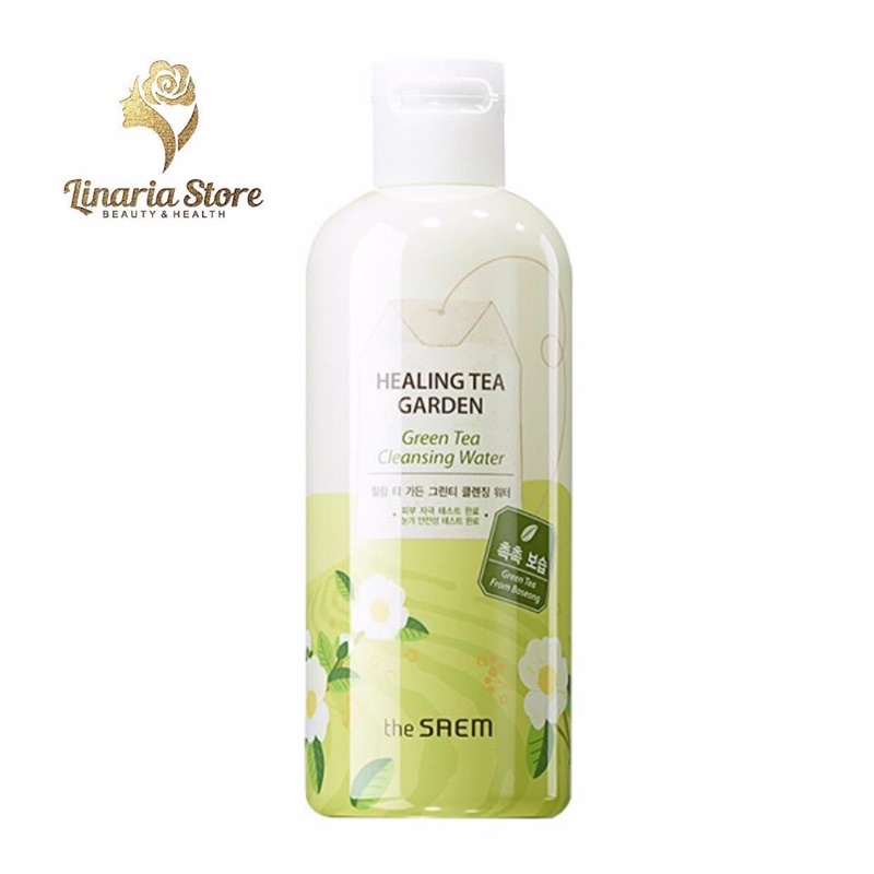 NƯỚC TẨY TRANG THE SAEM HEALING TEA GARDEN CLEANSING WATER 300ML | BigBuy360 - bigbuy360.vn