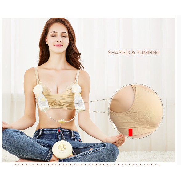 XẢ LỖ - ÁO NGỰC HÚT SỮA - thiết kế 3 trong 1- sử dụng được cho tất cả các dòng máy hút sữa điện của tất cả thương hiệu