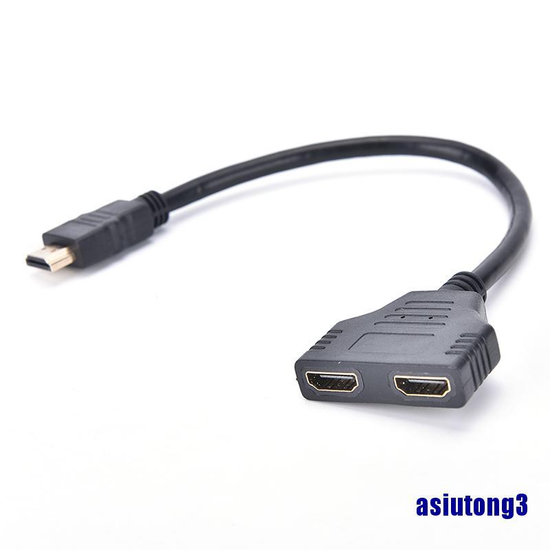 Đầu Chia Cổng Hdmi 1080p Sang 2 Đầu Âm 1 Trong 2