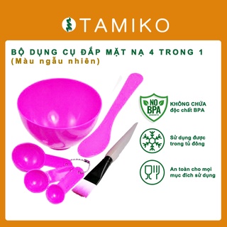 Bộ dụng cụ đắp mặt nạ 4 trong 1