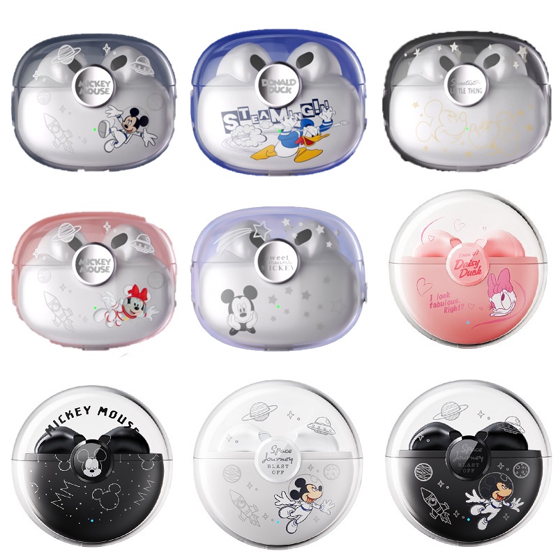 Tai Nghe Bluetooth Không Dây Mini Âm Thanh Nổi 3D TWS NOVA Disney F2