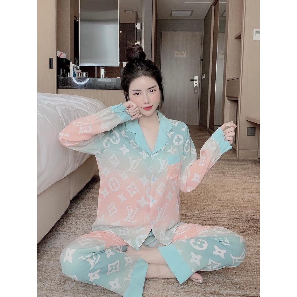 Bộ lụa Mang❤️ Tay ngắn chất liệu mango cao cấp