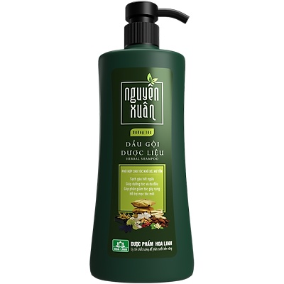 Dầu gội dược liệu Nguyên Xuân dưỡng tóc 450ml - Tặng thêm 50ml giá không đổi Siêu tiết kiệm- Dầu Xả Nguyên Xuân