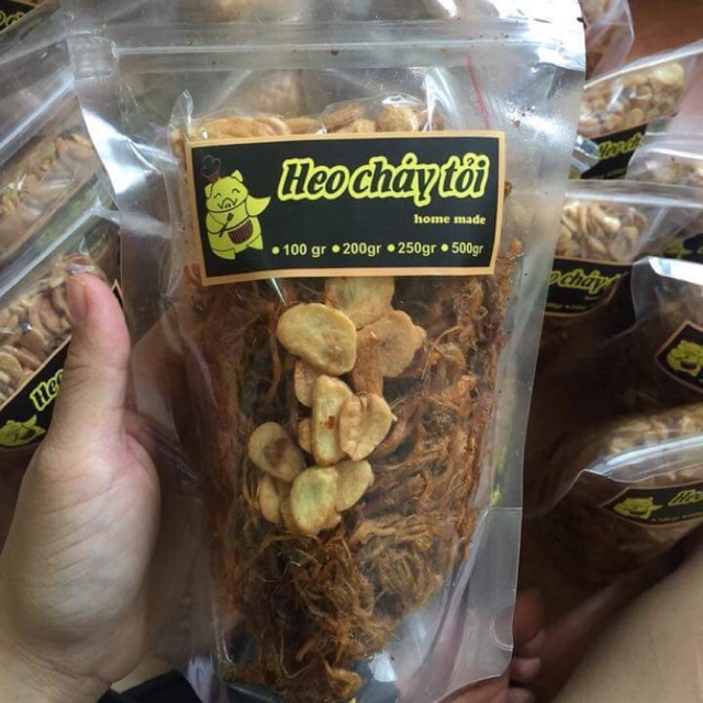 Heo khô cháy tỏi