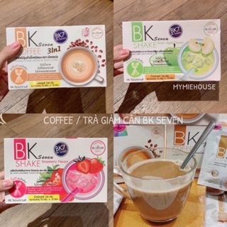 Coffee / trà dâu / trà táo bk seven