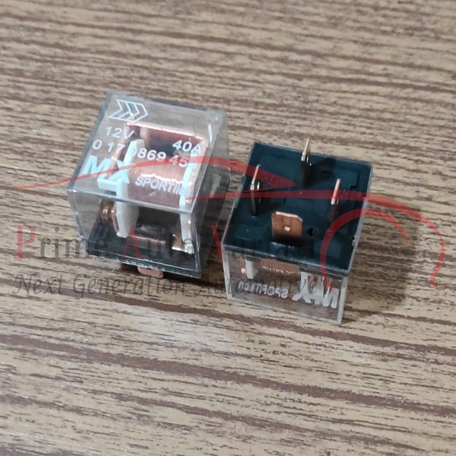 Rơ Le Còi Xe Máy 4 Pin 12v 40a 1-relay