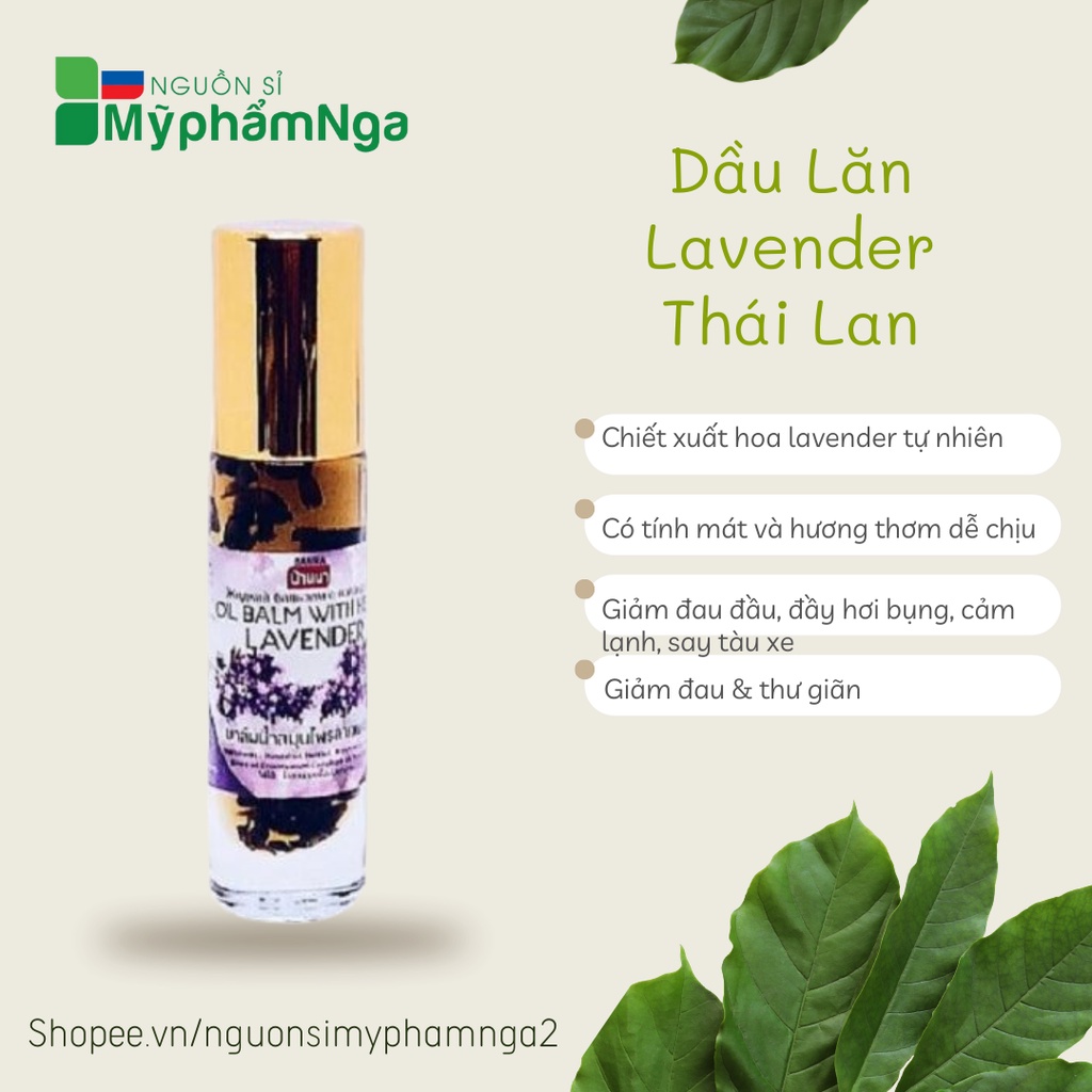Dầu Lăn Lavender Thái Lan