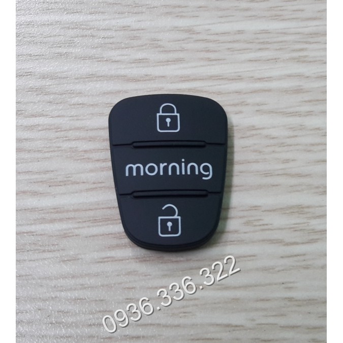 Combo 2 bộ nút bấm cao su lắp cho Vỏ chìa khóa Kia Morning
