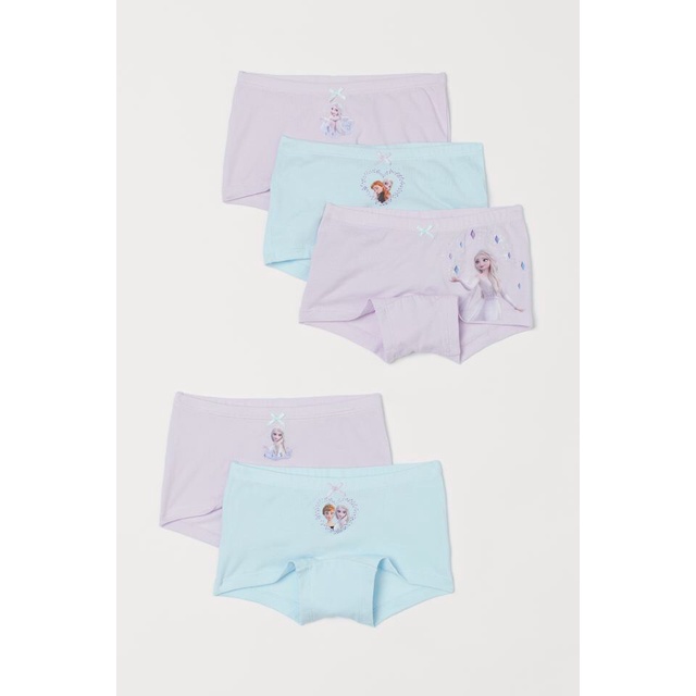 Set 5 chiếc quần lót đùi HM Combodia xuất xịn _ Chất thun cotton mềm đẹp _ Kèm ảnh thật
