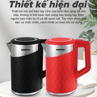 Bình siêu tốc Asanzo SK-1801 2L