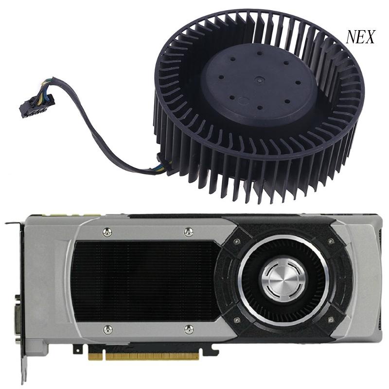 Quạt Tản Nhiệt Thẻ Đồ Họa 4Pin Bfb0712Hw 65mm 12V 1.8A 4Pin Cho NVIDIA GTX Titan GTX980 980Ti