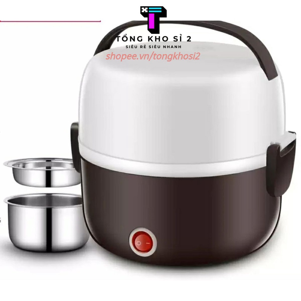 Hộp Cơm Hâm Nóng, Nấu cơm Inox 2- 3 Tầng, Hộp cơm Cắm điện Tigerlife 2022 Tặng Túi, Thìa, Đũa Full đồ BH 1 đổi 1 Cao Cấp