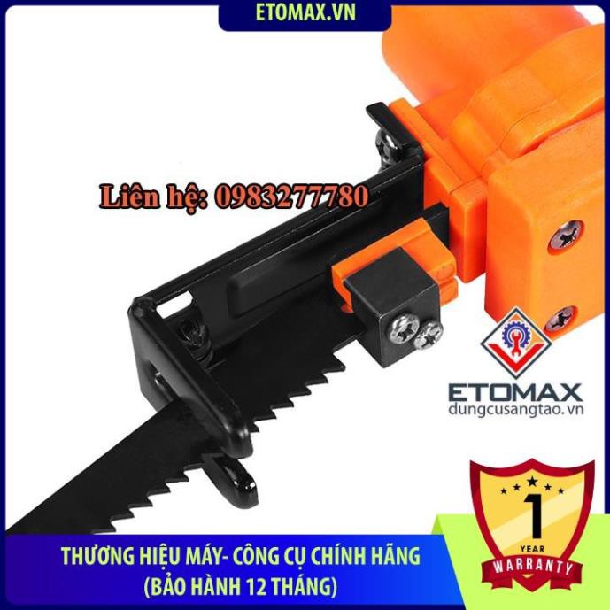 Bộ phụ kiện chuyển máy khoan thành máy cưa lọng ( ETOMAX )