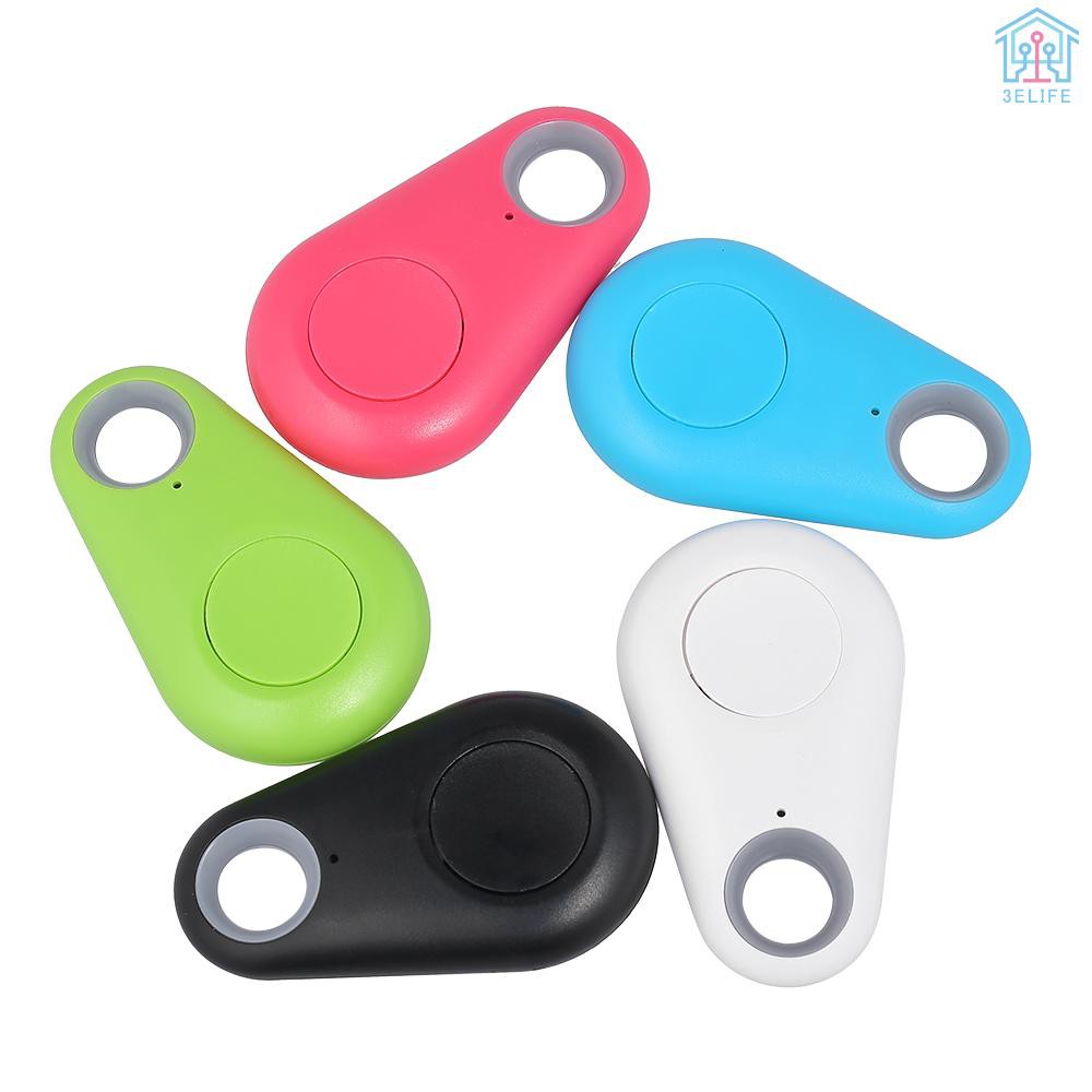 Smart GPS Tracker Finder Bluetooth Locator Wireless Anti Lost Alarm Sensor Selfie Shutter Voice Recording for Key Wallet Car Kids Pets Dog